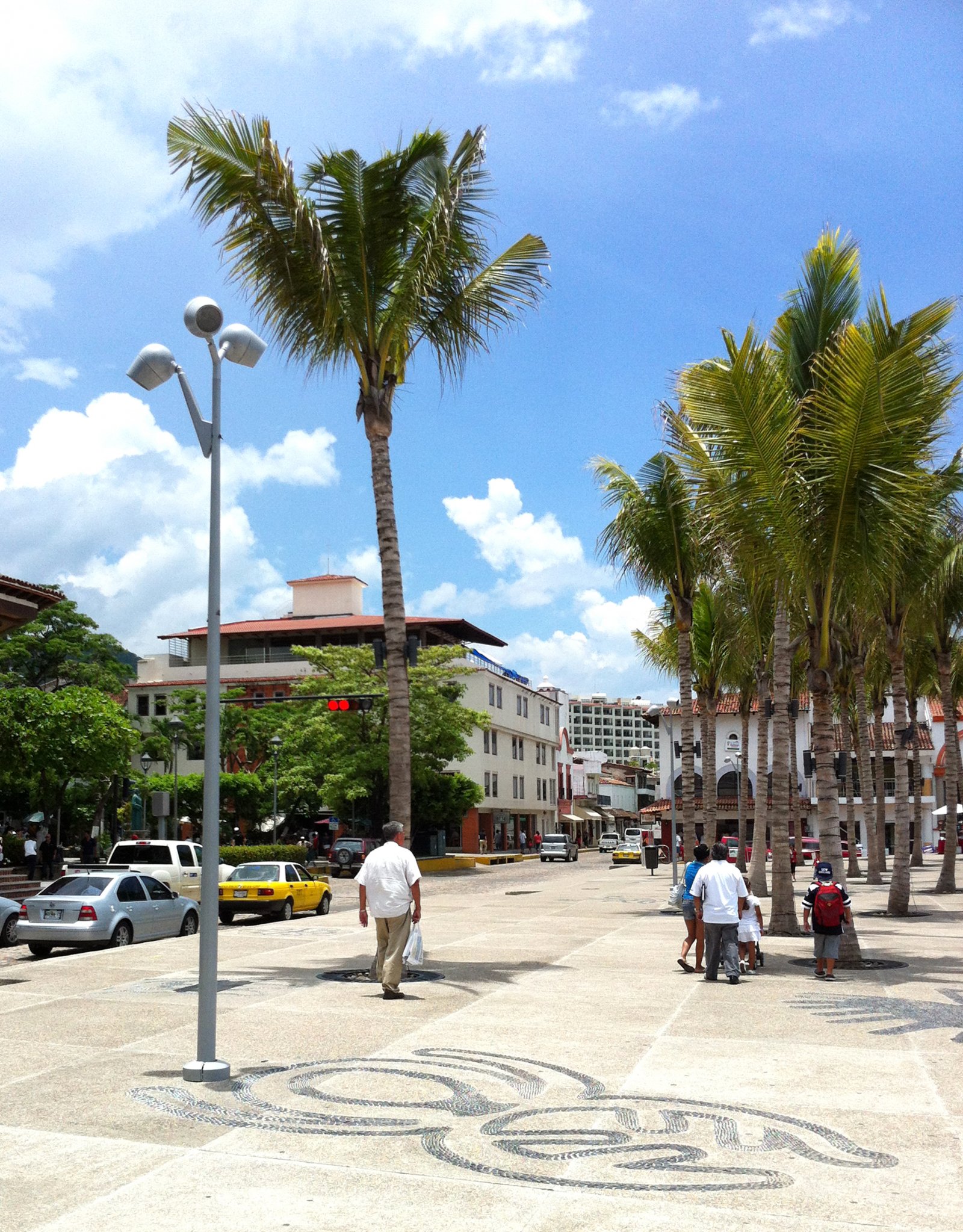 Puerto Vallarta Malecón Walkway Selux